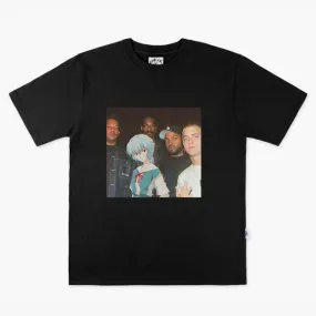 Animecore Rei Ayanami and Eminem Gang T-Shirt