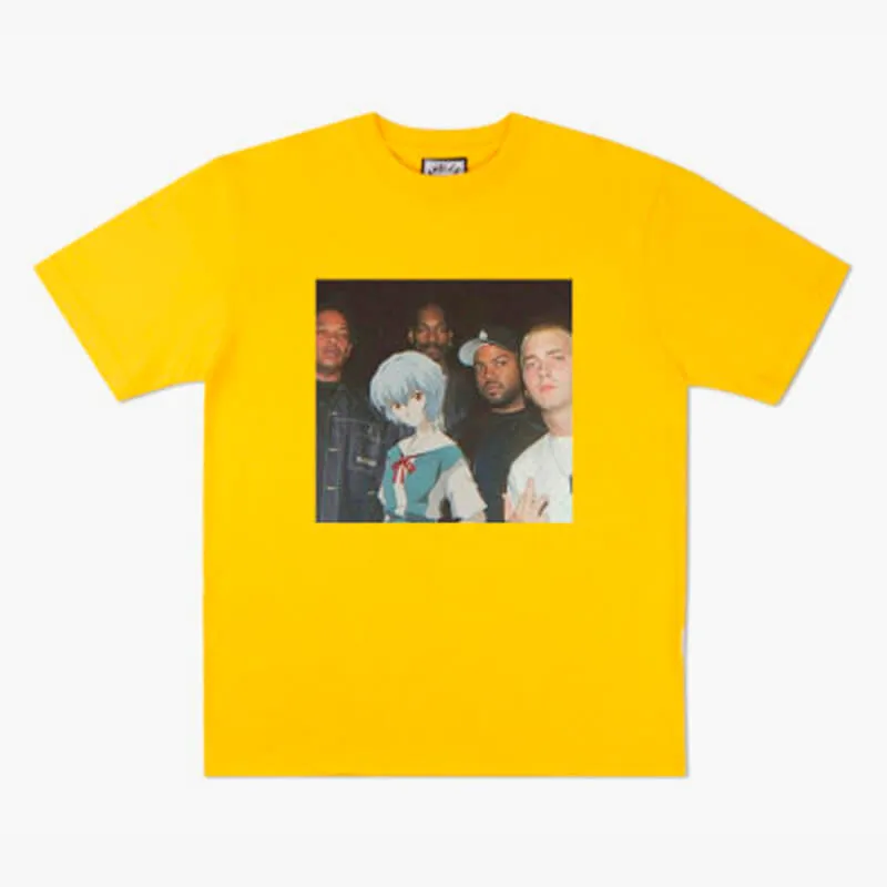 Animecore Rei Ayanami and Eminem Gang T-Shirt