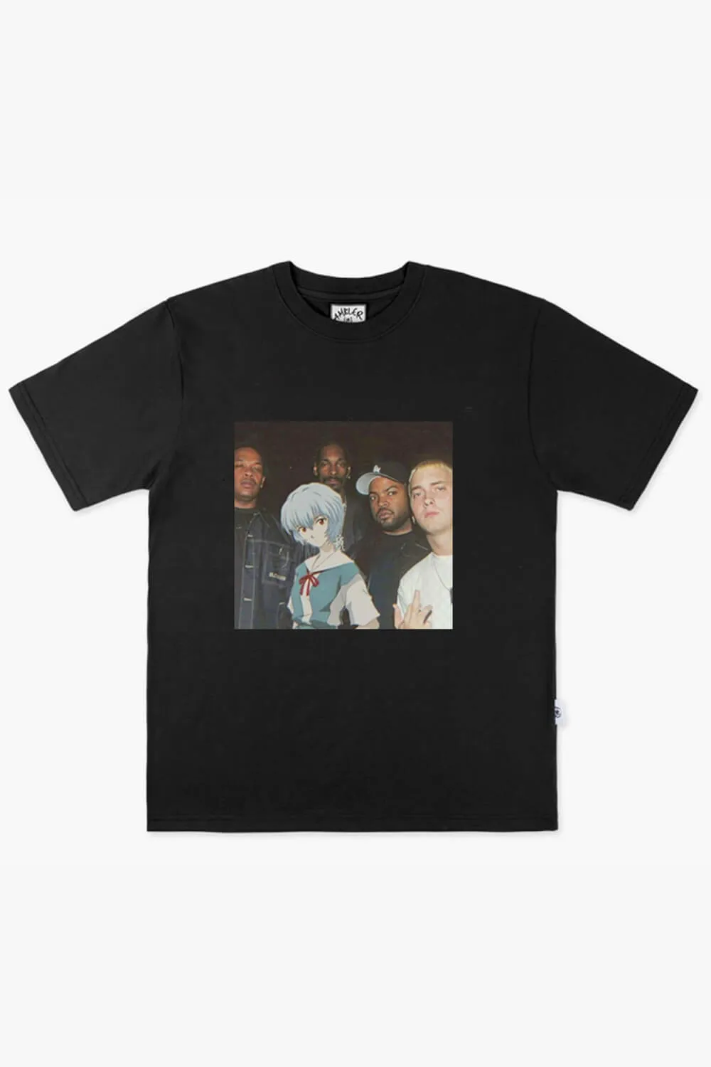 Animecore Rei Ayanami and Eminem Gang T-Shirt