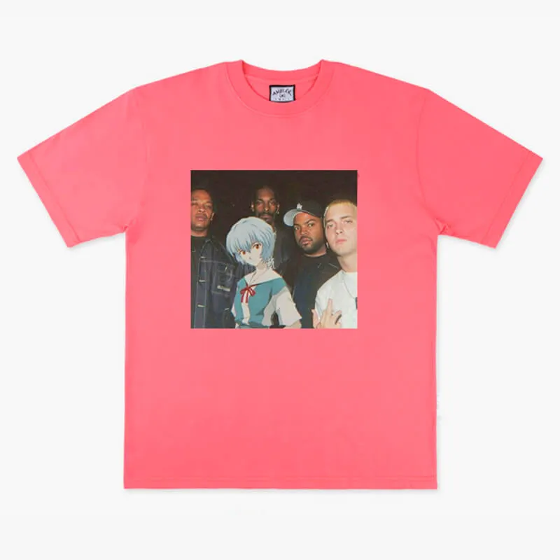 Animecore Rei Ayanami and Eminem Gang T-Shirt