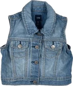 Baby Gap Classic Denim Sleeveless Jacket - Size 3Y