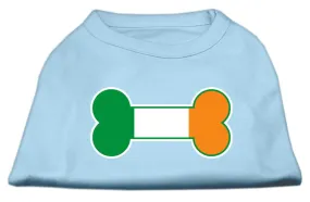 Bone Flag Ireland Screen Print Shirt Baby Blue XXL (18)