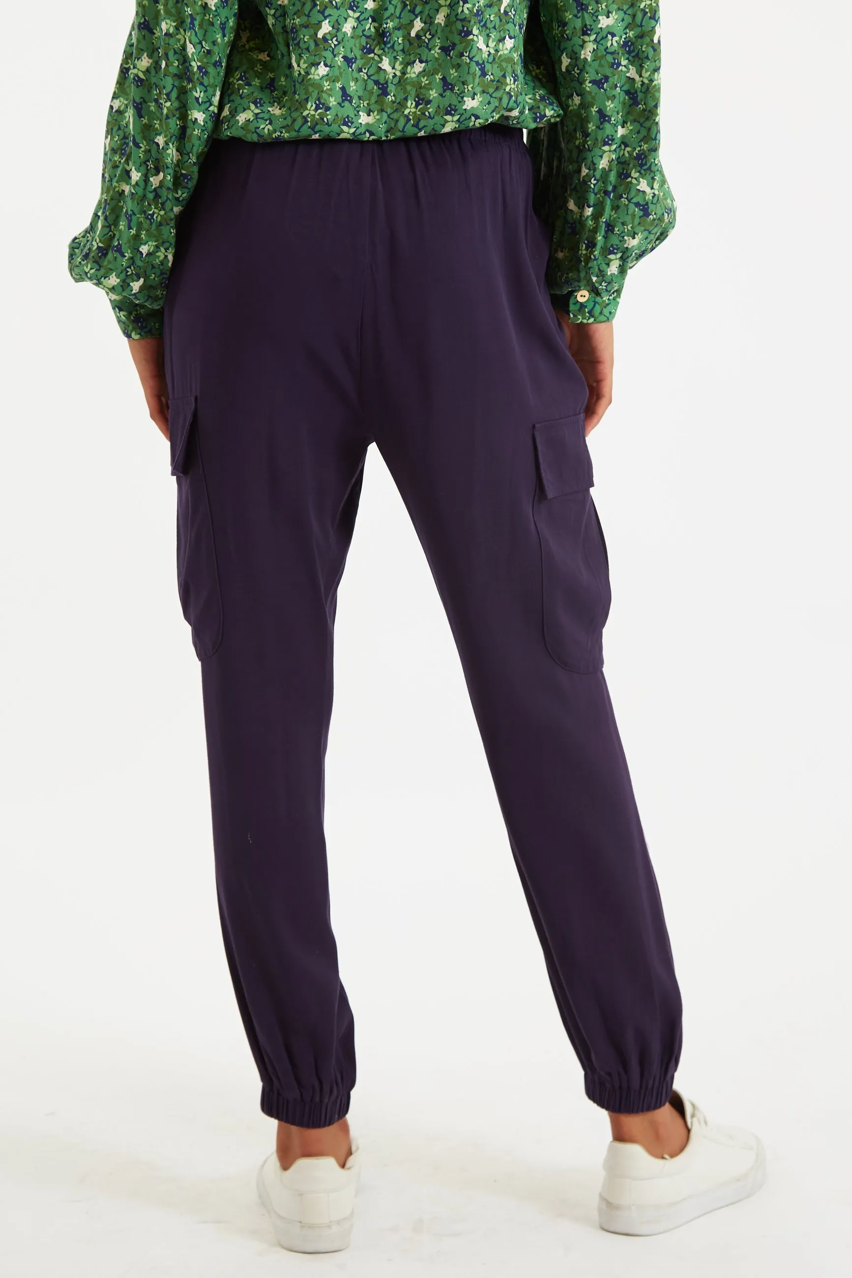 Chava Cargo Trouser Navy