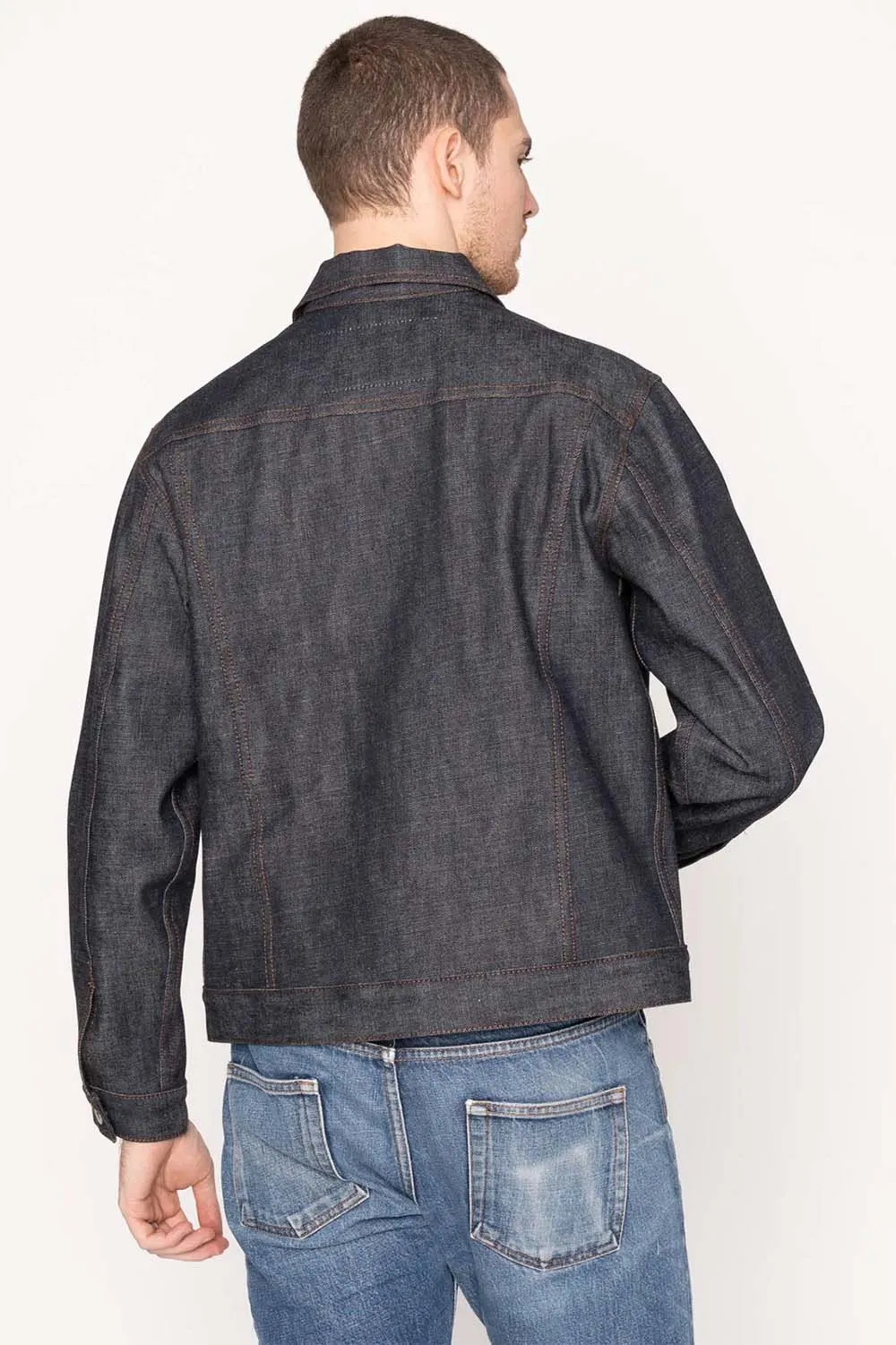 DENIM JACKET Love & Peace Selvedge