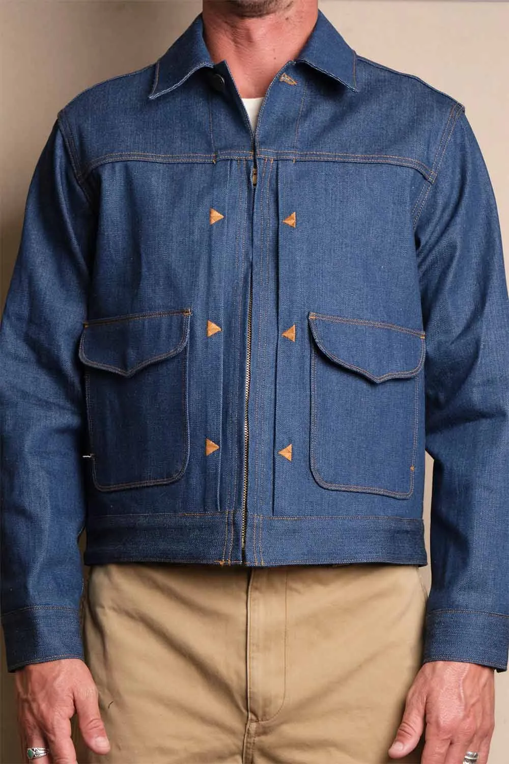 FARO JACKET 12oz Vintage Blue