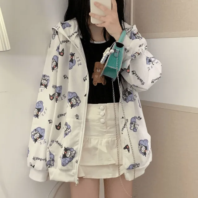 Kawaii Baby Bear Windbreaker
