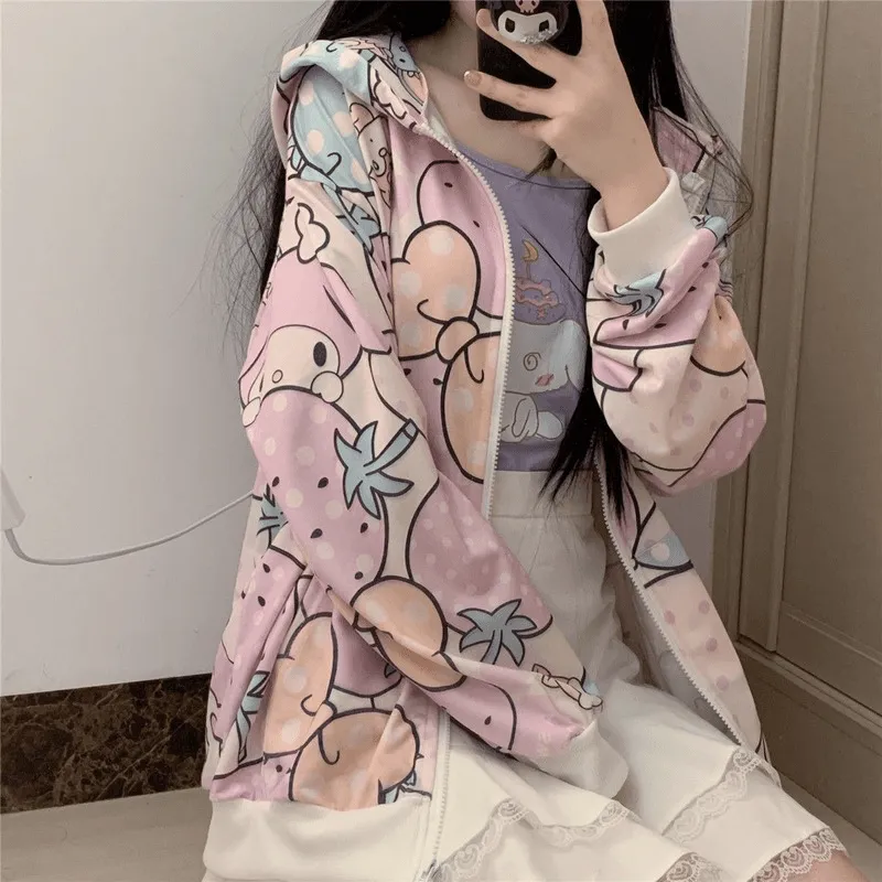 Kawaii Baby Bear Windbreaker