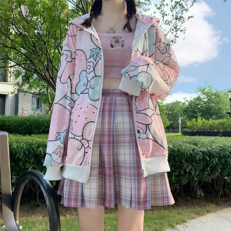 Kawaii Baby Bear Windbreaker