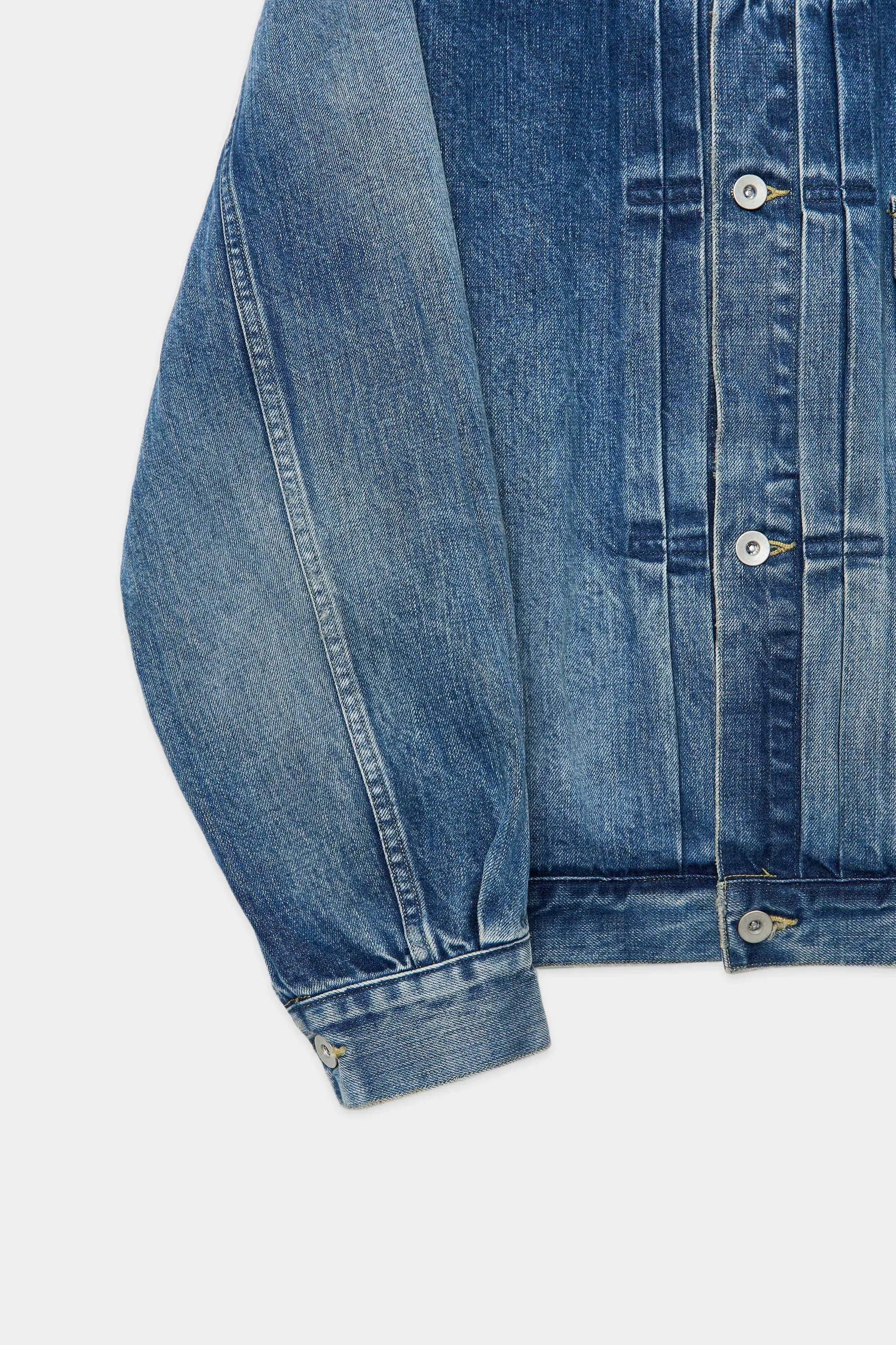 M24A-04BL21C ORGANIC COTTON 12OZ DENIM TYPE1 DENIM JACKET