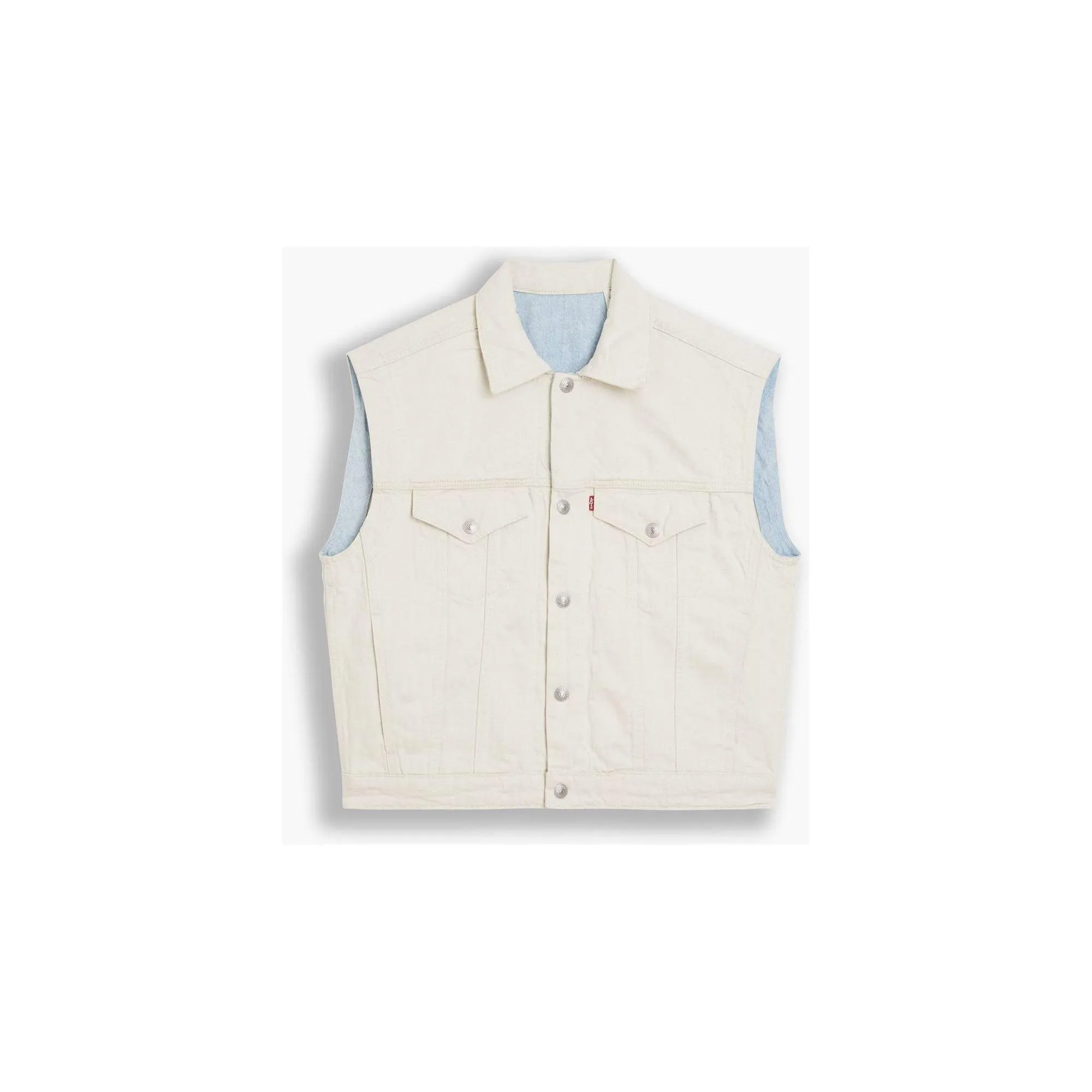 NWT - Levis Wellthread Sleeveless Trucker Jacket - Size XL