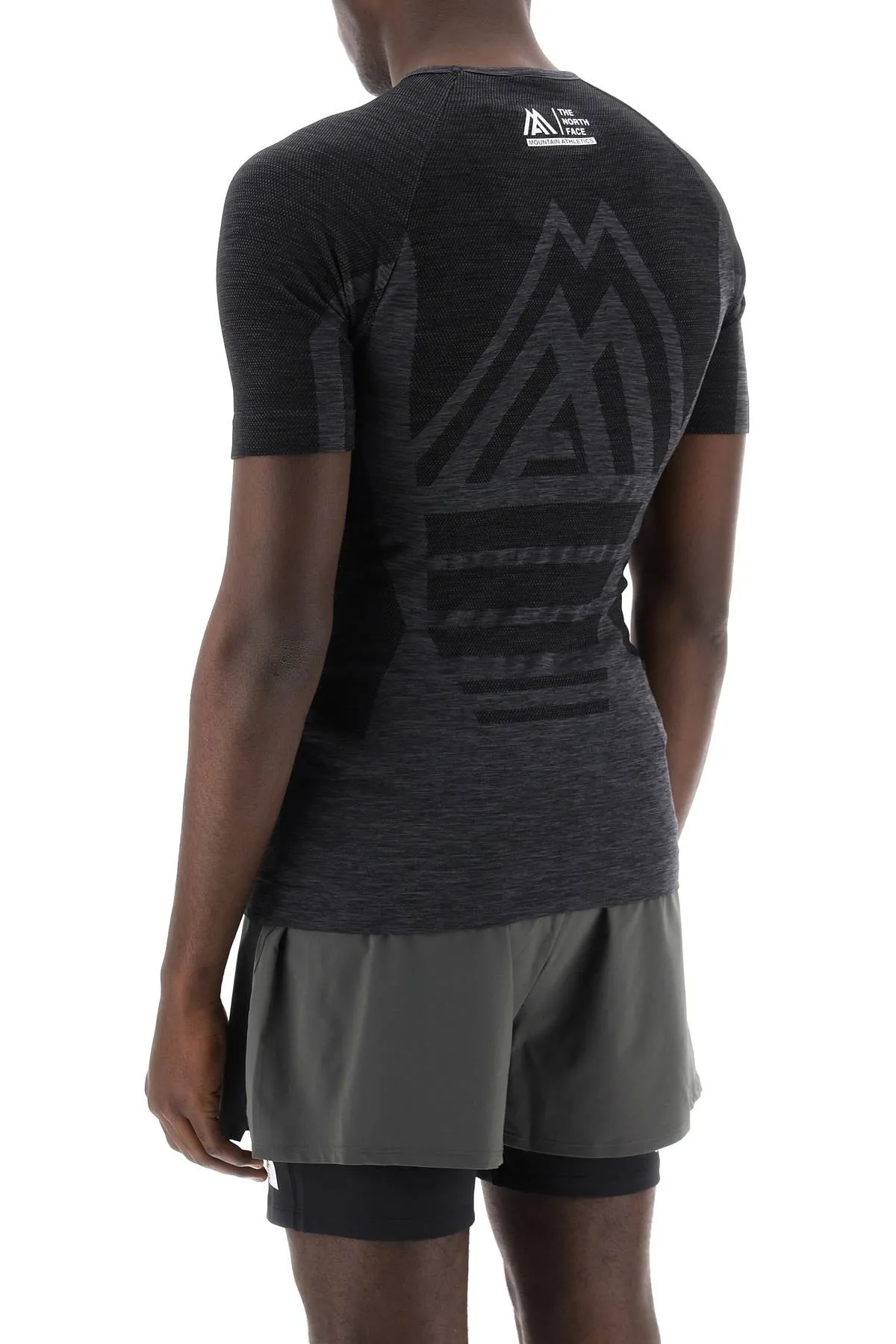 "seamless mountain athletics lab t NF0A87CH ANTHRACITE GREY TNF BLA
