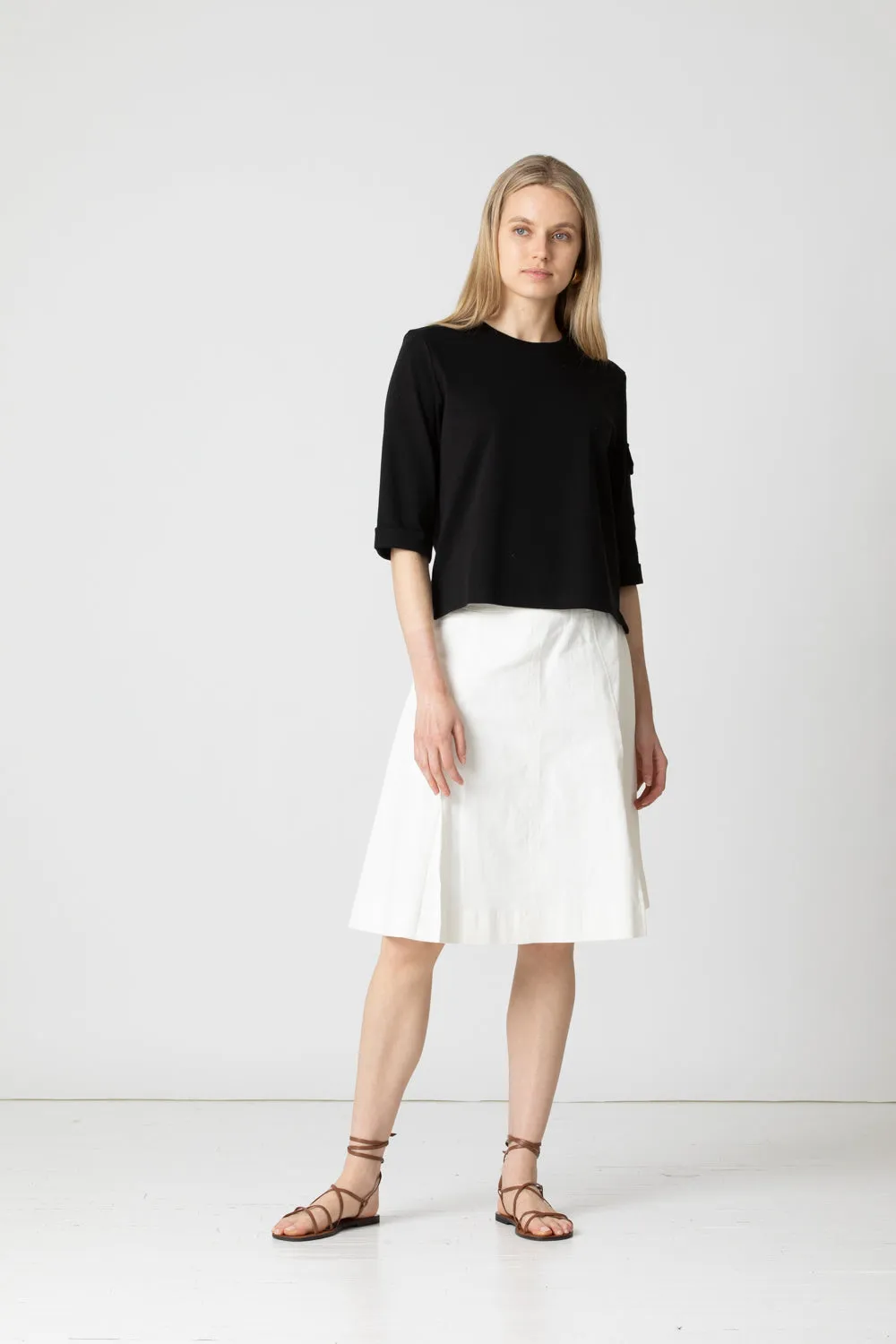 Rosalind Skirt White