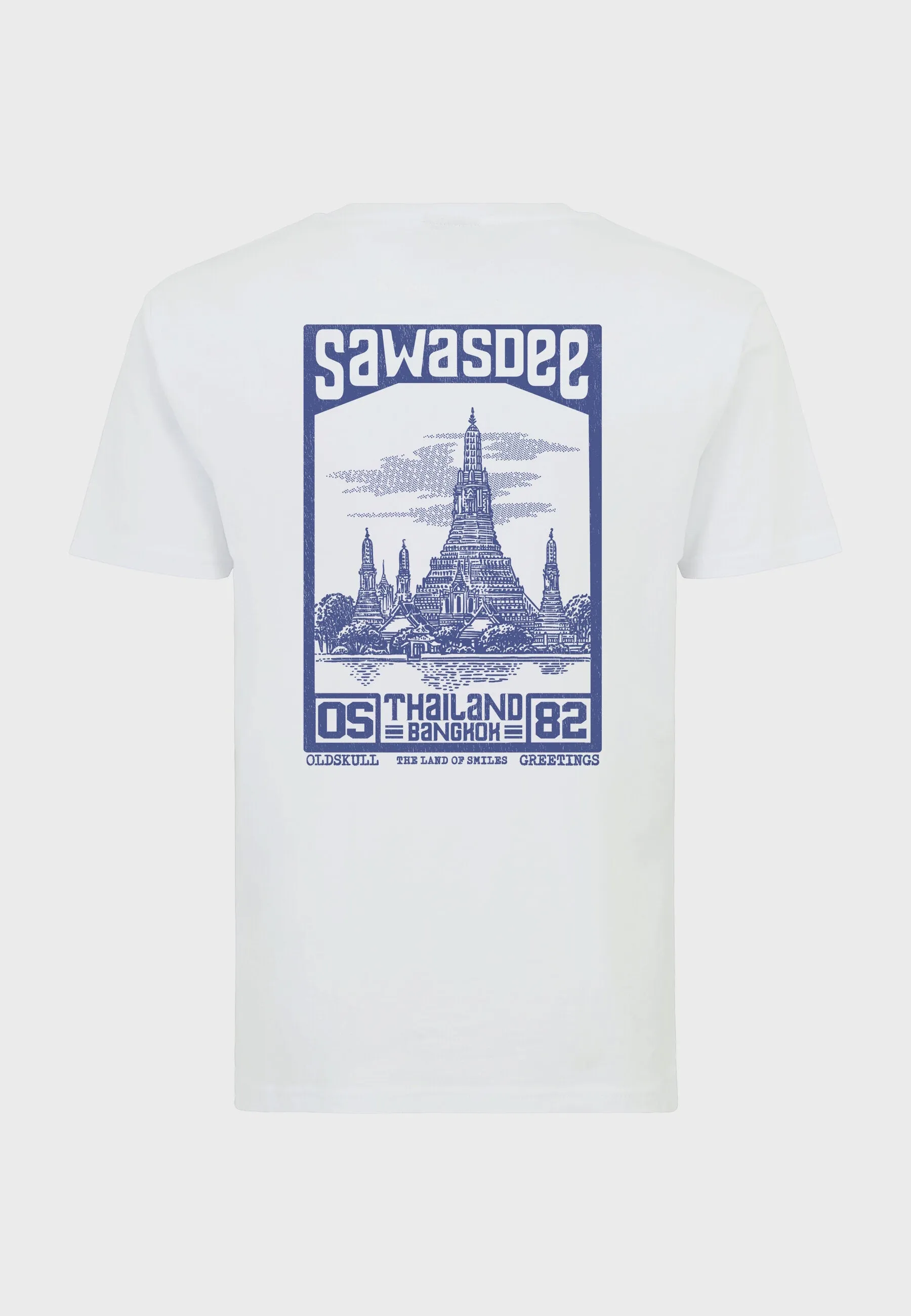 SawadTee Backprint T-Shirt White
