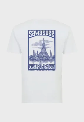 SawadTee Backprint T-Shirt White