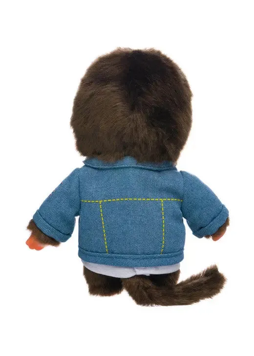 Sekiguchi Original Monchhichi Denim Jacket Boy Plush