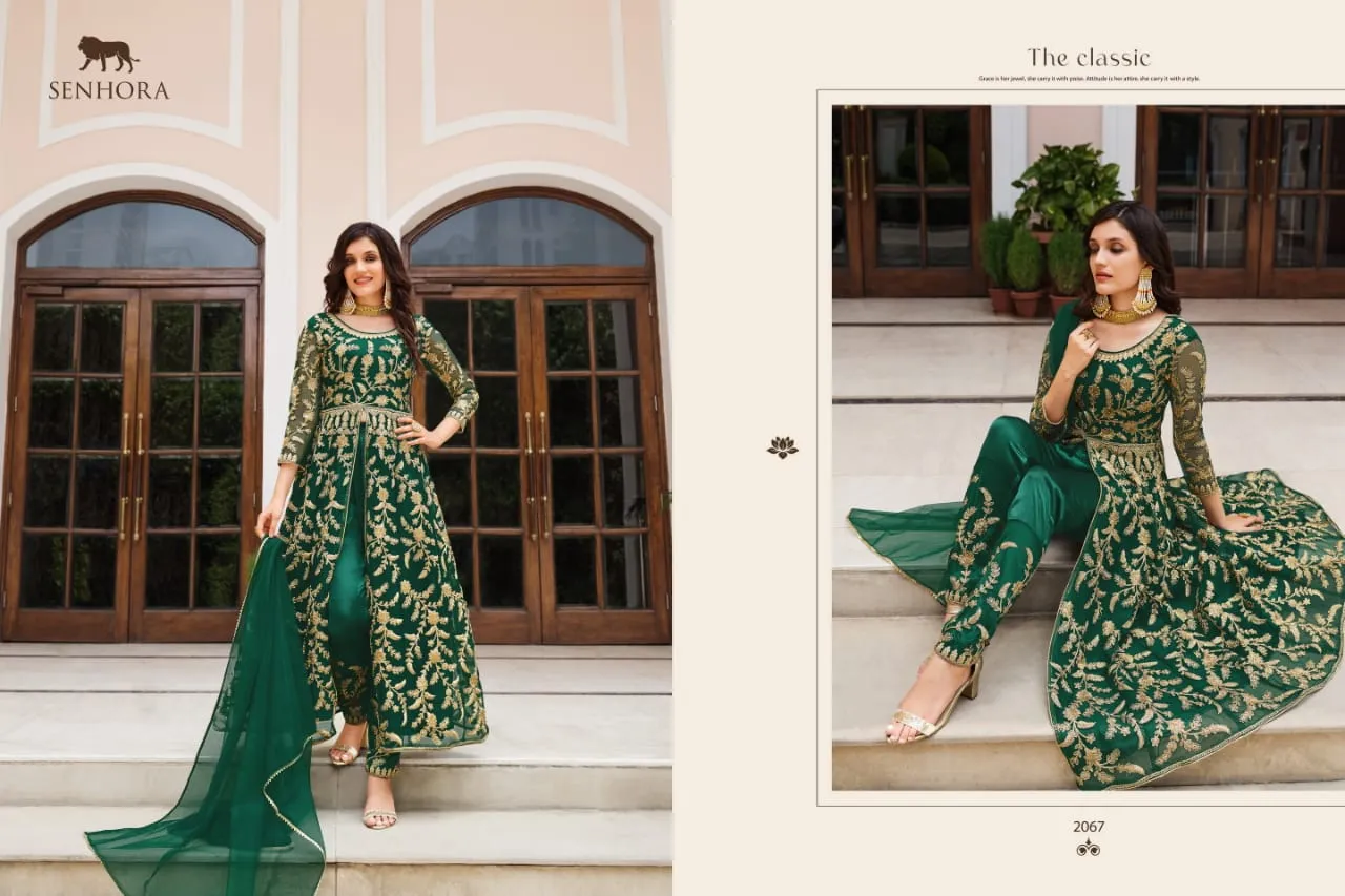 SENHORA SHARMIN ANARKALI SUIT COLLECTION