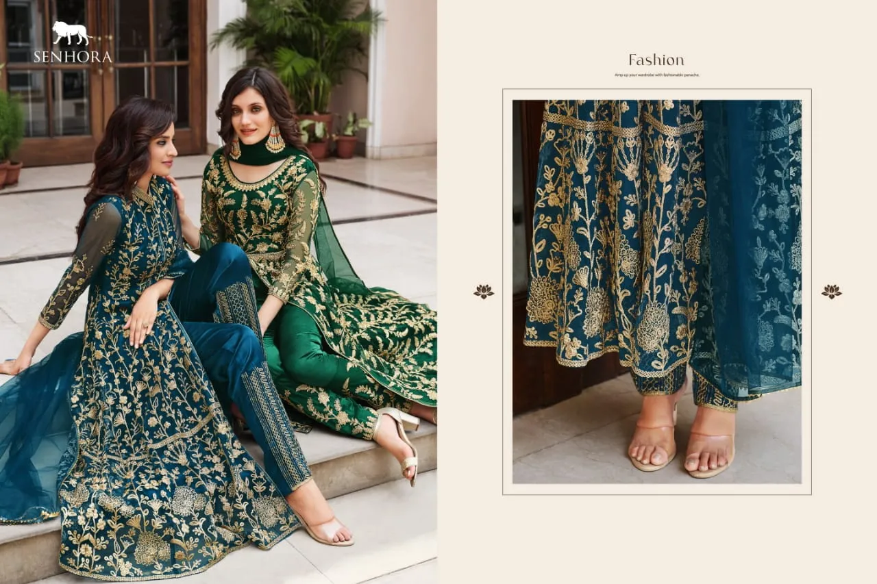 SENHORA SHARMIN ANARKALI SUIT COLLECTION
