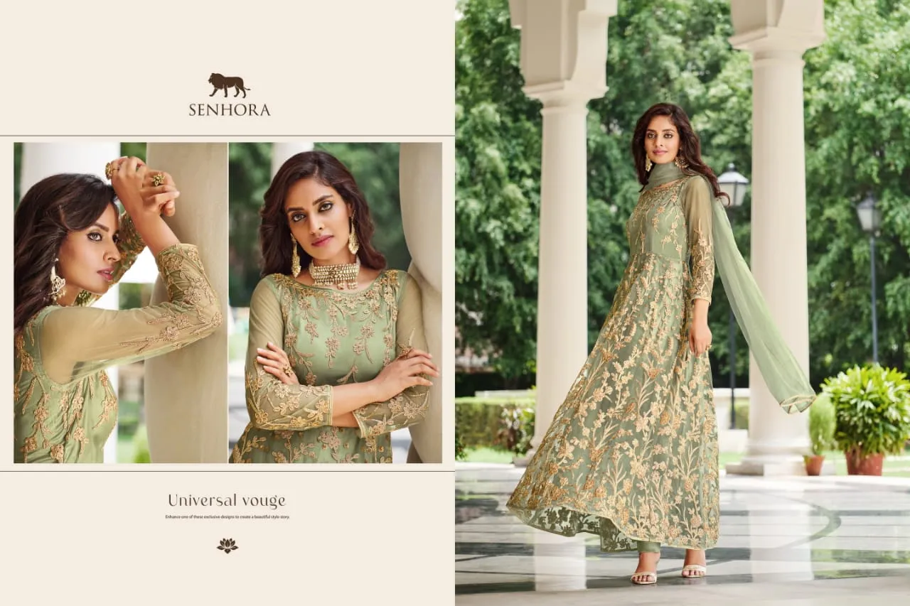 SENHORA SHARMIN ANARKALI SUIT COLLECTION
