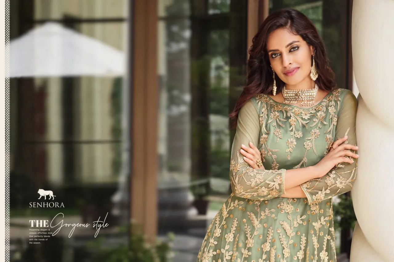 SENHORA SHARMIN ANARKALI SUIT COLLECTION