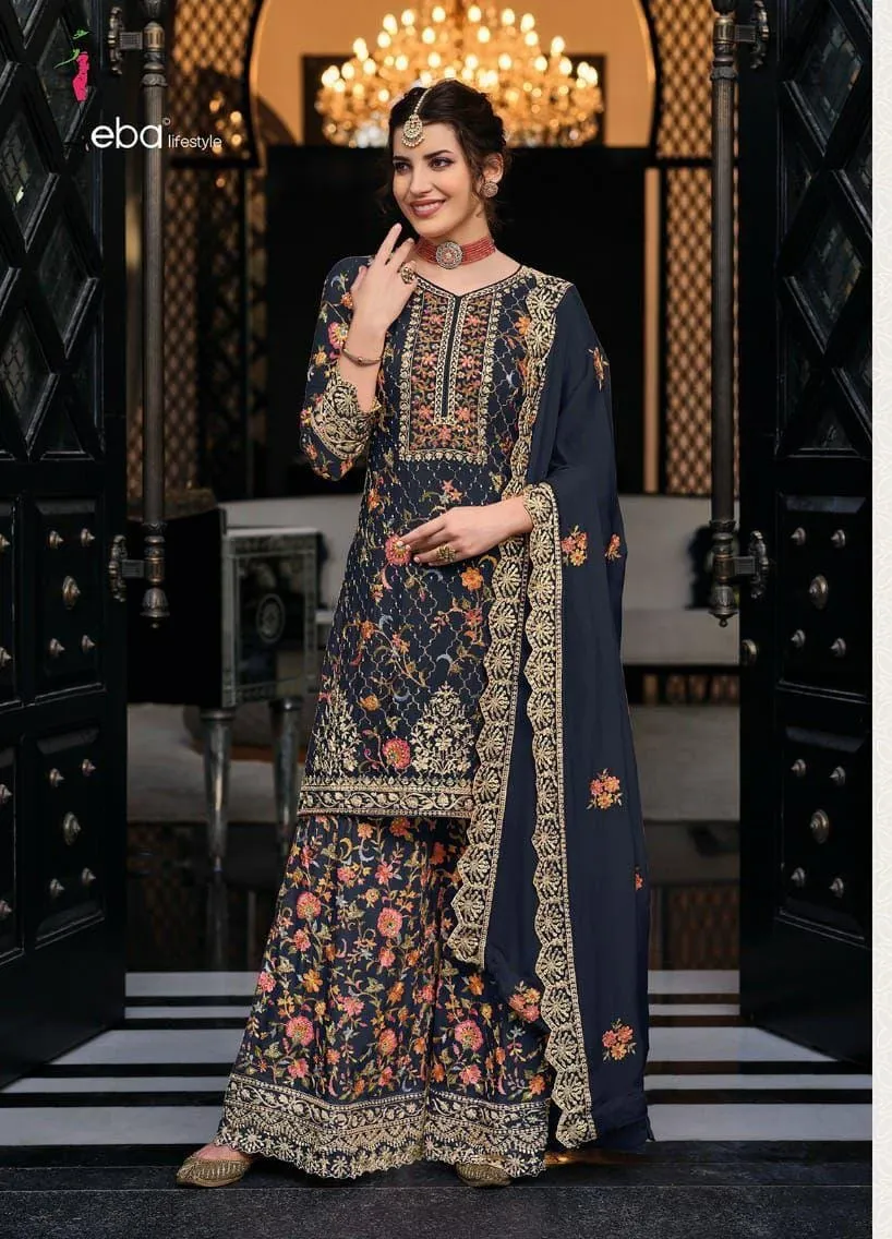 SHAGUN COLOR EDITION-8 PLAZO SUIT