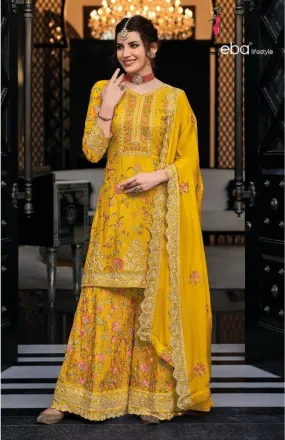 SHAGUN COLOR EDITION-8 PLAZO SUIT