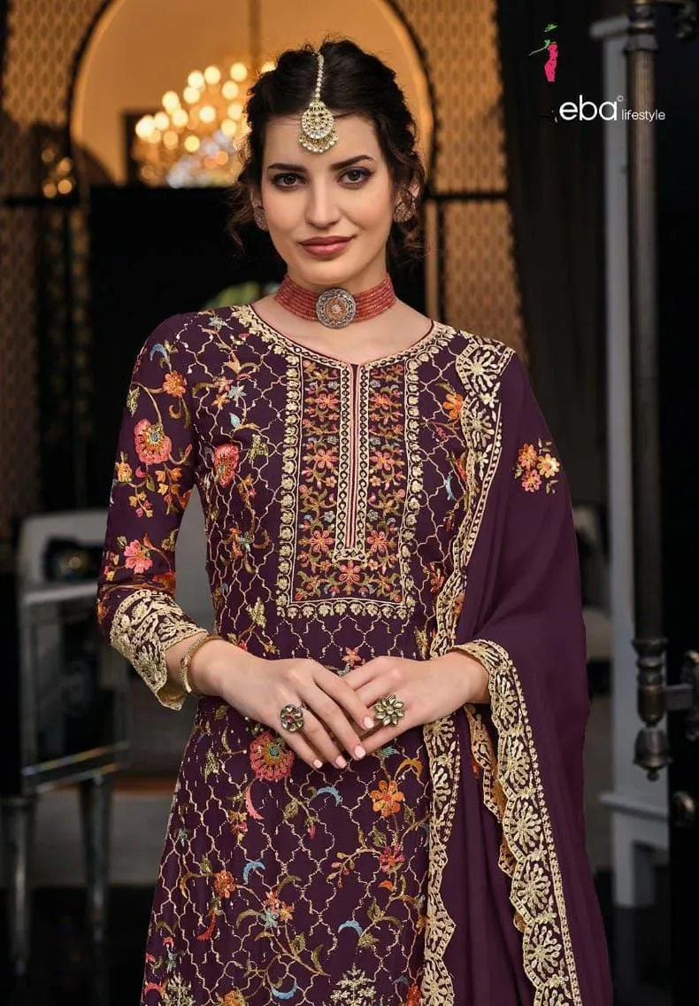 SHAGUN COLOR EDITION-8 PLAZO SUIT