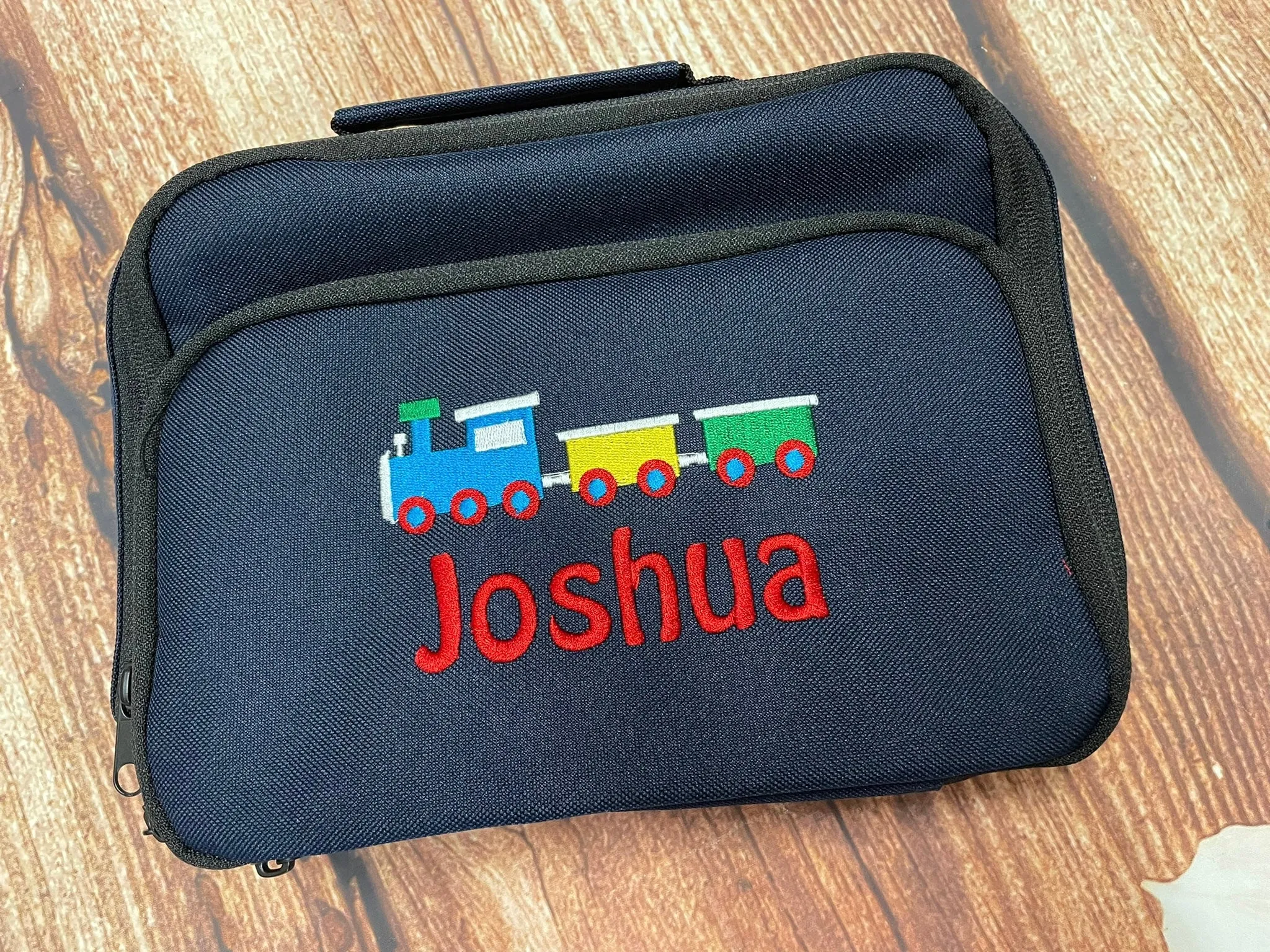 Transport themed Personalised lunch boxes