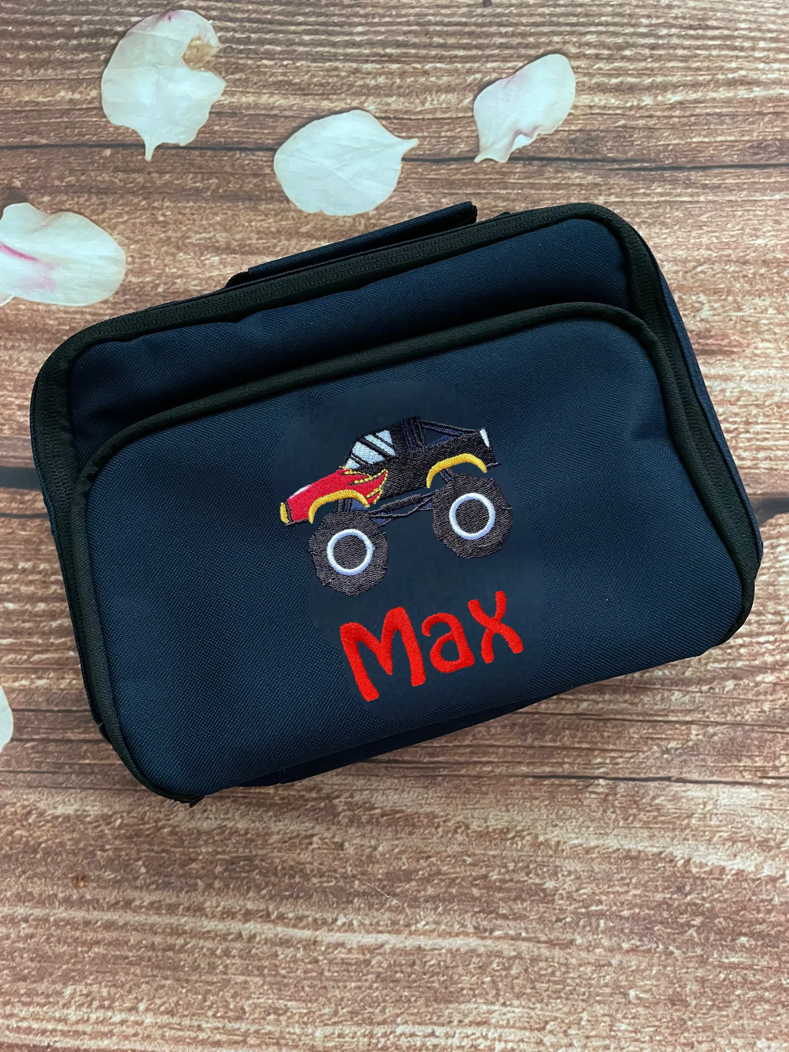 Transport themed Personalised lunch boxes